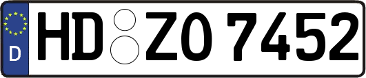 HD-ZO7452