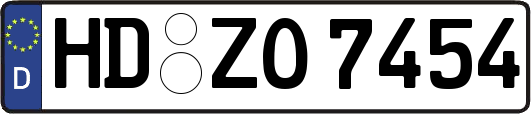 HD-ZO7454
