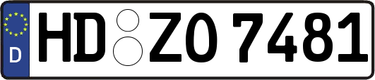 HD-ZO7481