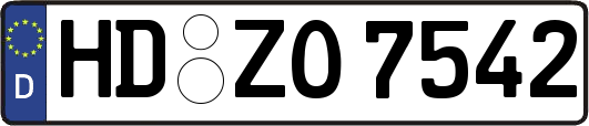 HD-ZO7542