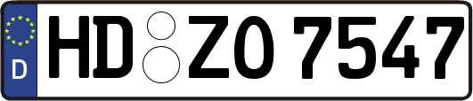 HD-ZO7547