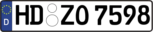 HD-ZO7598
