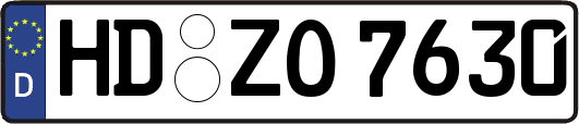 HD-ZO7630