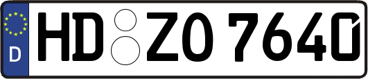 HD-ZO7640
