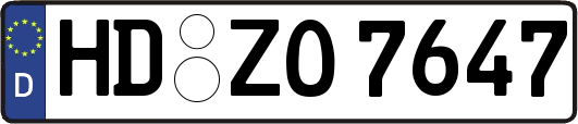 HD-ZO7647