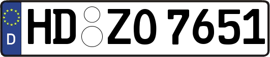HD-ZO7651
