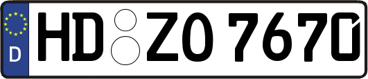 HD-ZO7670