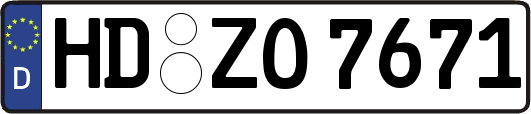 HD-ZO7671