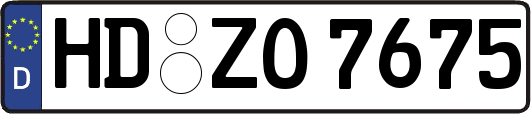 HD-ZO7675