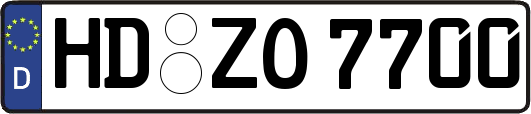 HD-ZO7700
