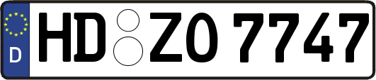 HD-ZO7747