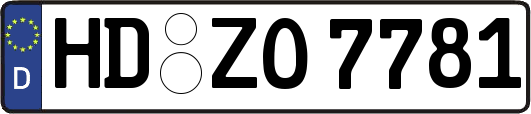 HD-ZO7781