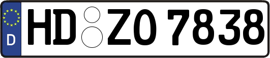 HD-ZO7838