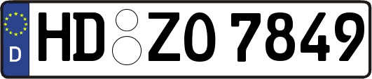 HD-ZO7849