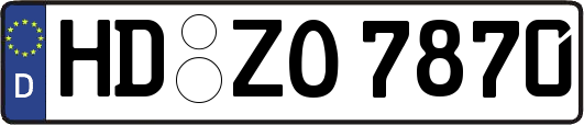 HD-ZO7870