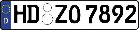 HD-ZO7892
