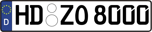 HD-ZO8000