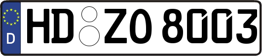 HD-ZO8003