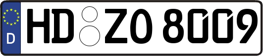 HD-ZO8009