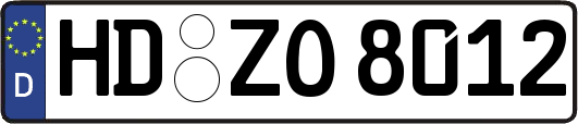 HD-ZO8012