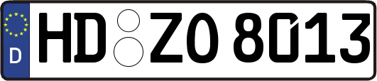 HD-ZO8013