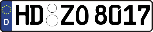 HD-ZO8017