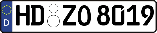 HD-ZO8019
