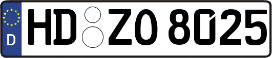 HD-ZO8025