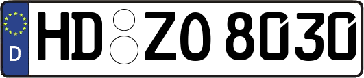 HD-ZO8030