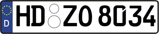 HD-ZO8034