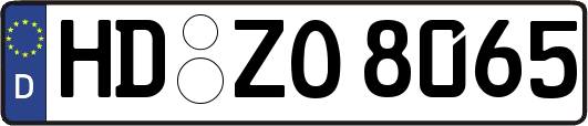HD-ZO8065
