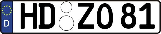 HD-ZO81