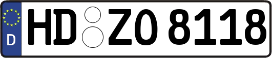 HD-ZO8118
