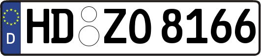 HD-ZO8166