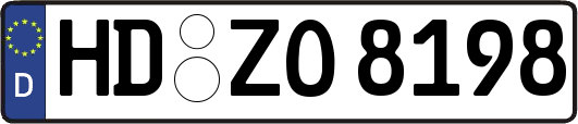 HD-ZO8198