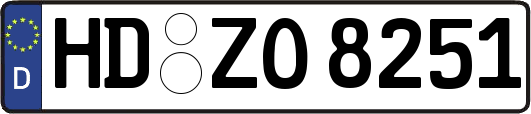 HD-ZO8251