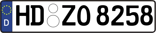 HD-ZO8258
