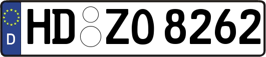 HD-ZO8262