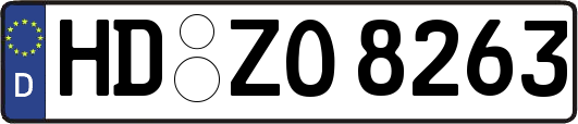 HD-ZO8263