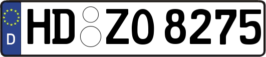HD-ZO8275