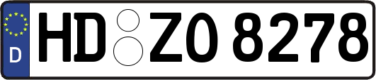 HD-ZO8278
