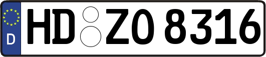 HD-ZO8316
