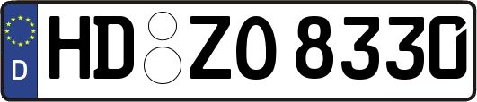 HD-ZO8330