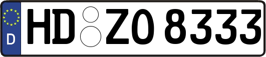HD-ZO8333