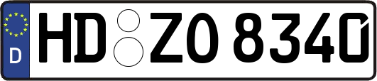 HD-ZO8340