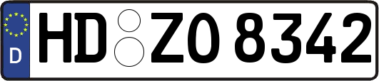 HD-ZO8342