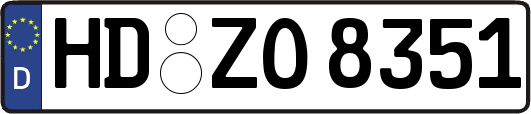 HD-ZO8351