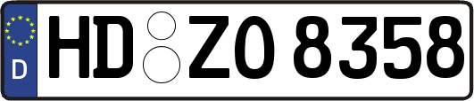 HD-ZO8358