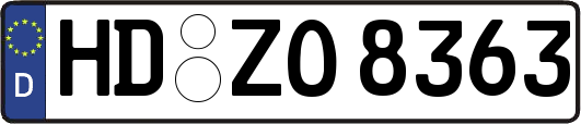 HD-ZO8363