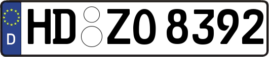 HD-ZO8392